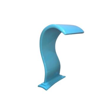 Imagem de Cascata Advance de Fibra Para Piscinas Cinza, Branca E Azul - Fibra e 