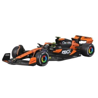 Imagem de Miniatura Fórmula 1 McLaren MCL38 Racing 4 L. Norris GP Miami 2024 1/4