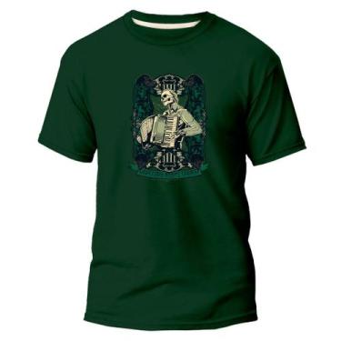 Imagem de Camiseta Basica Algodão Premium Estampa Digital HardCore San, Verde, M