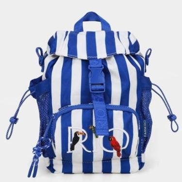 Imagem de Bolsa Farm Pipoquinha Listras-Feminino