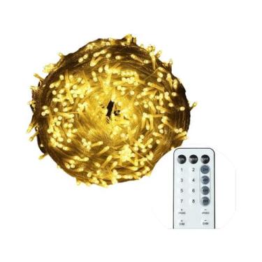 Imagem de Luzes De Natal Em Cordão De Fada 800 LEDs Para Exterior 10M-100M Decor