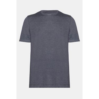 Imagem de Camiseta Aramis Malha Mescla Manga Curta Básica Marinho-Masculino