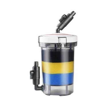 Imagem de Filtro Externo Ultra Silencioso Transparente Para Aquário SUNSUN Pré-F