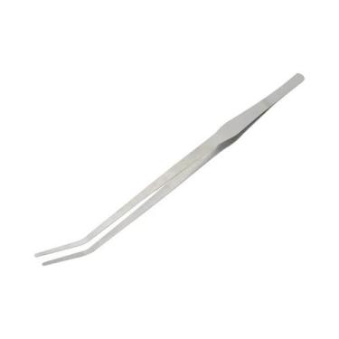 Imagem de Pinça De Aço Inoxidável Para Aquário, Reta E Curva, Ferramenta Para Li