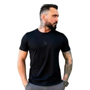Imagem de Camiseta Calvin Klein Rubber Masculino-Masculino