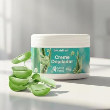 Imagem de Creme depilador com Aloe Vera Botica Brasil 250g