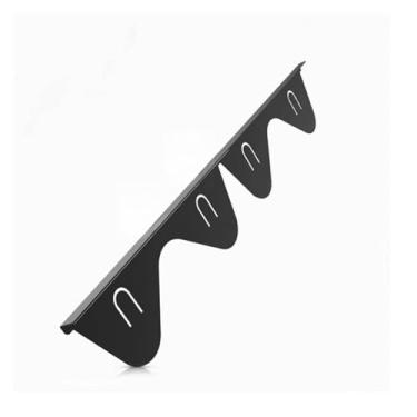 Imagem de Forno Gap Filler Expansível Barreira Não Magnética Fina de Aço Inoxidável Guarda de Fogão Ajustável para Casa Cozinha Gás Fogão Elétrico Acessório de Aparelho(Black(1pcs))