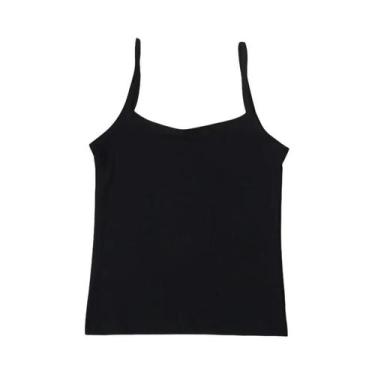 Imagem de Camisola Discreta E Confortável Para Meninas, Sem Arame, Em Cor Sólida