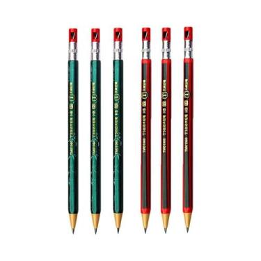 Imagem de Conjunto De Lápis Mecânicos 2B 2.0mm Com Apontador, Material Escolar K