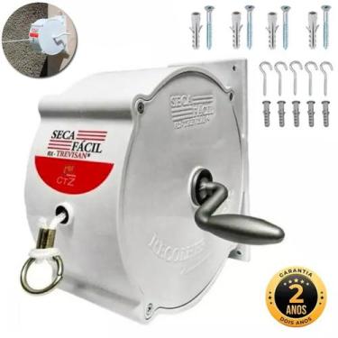 Imagem de Varal MANIVELA - BRANCO - Seca Fácil Trevisan