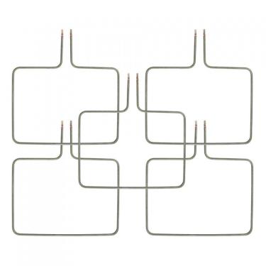 Imagem de Kit Resistência Superior Para Fornos Embutir 110V 5 Peças Verde 110V