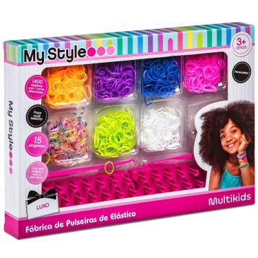 Imagem de Fábrica de Pulseiras de Elástico Luxo My Style DIY Multikids - BR1473
