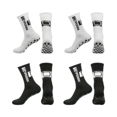 Imagem de Meias Esportivas Masculinas E Femininas Antiderrapantes Até a Panturri