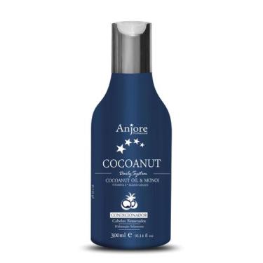 Imagem de Condicionador Hidratante Cocoanut Anjore 300m com Óleo de Coco e Óleo 