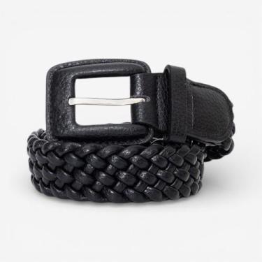 Imagem de Cinto Feminino Trançado Preto - LUZ CAMILA, Preto, UN