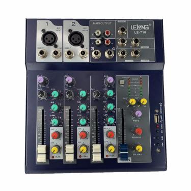 Imagem de Mesa De Som 4 Canais Com Usb E Bluetooth Le 710