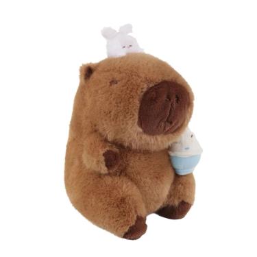 Imagem de Pelucia De Páscoa Capivara De PeluciaCupcake 26x15cm 1096127