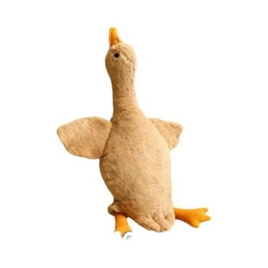 Imagem de Brinquedo De Pelúcia Macio Colorido De Pato De 50cm Para Gatos E Cães,