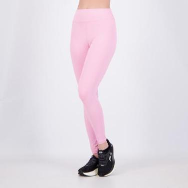 Imagem de Calça Legging Fila Flat Life II Feminina Rosa Safira, P