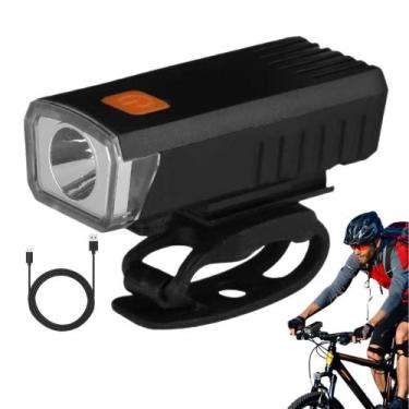 Imagem de Lanterna Farol Dianteira Luz Super Brilhantes Ciclismo Bicicleta Bike 