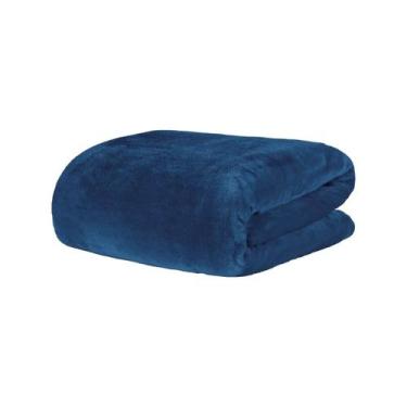 Imagem de Manta Blanket High 300 Toque De Seda King 240x260cm - Kacyumara - Blue