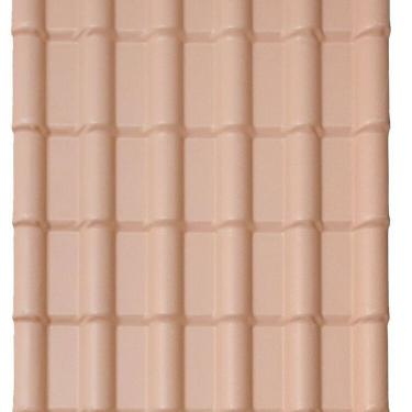 Imagem de Kit com 20 Telhas Pvc Plan 1,98m X 0,88m X 1,7mm 6 Ondas Lux Telhas Marfim