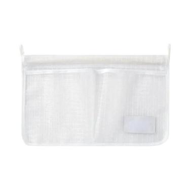 Imagem de Organizador De Porta De Geladeira Em Malha Para Armazenamento Na Cozin