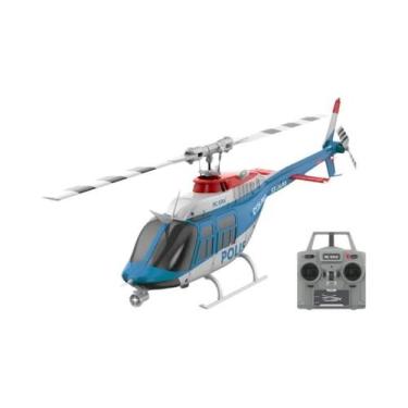 Imagem de Helicóptero RC Brushless 6CH C138 pro Com Lâmina Única E Controle Remo
