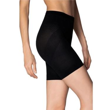 Imagem de Short Modelador Lupo Up-line Levanta Bumbum Loba, P, Preto