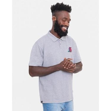 Imagem de Camisa Polo NBA LA Lakers Rainbow Logo Masculina-Masculino