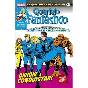 Imagem de Coleção Clássica Marvel: Nova Fase Vol. 11 - Quarteto Fantástico 15 - Dividir E Conquistar!