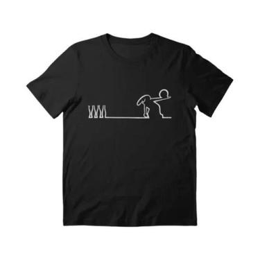 Imagem de Camiseta Unissex De Gola Redonda Casual Streetwear TV La Linea Osvaldo