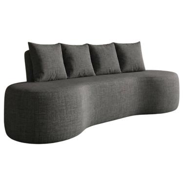 Imagem de Sofa 3 Lugares Organico Ibiza 210 cm Linho Vazzano