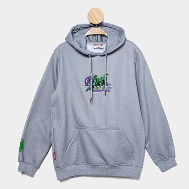 Imagem de Moletom Infantil Mooncity Silk Hulk Menino-Masculino