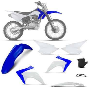 Imagem de Kit Plastico Exclusivo Crf 230f 2015 - 7 Itens (Cores) - Pro tork, AZU
