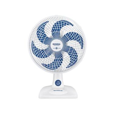 Imagem de Ventilador de Mesa Super Power 30CM 127V Branco - Mondial, Branco e Az