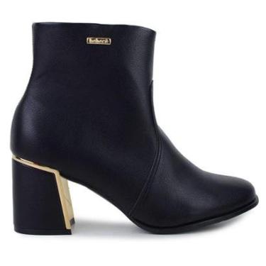 Imagem de Bota Feminino Bebecê Cano Baixo Preto - T6616-Feminino