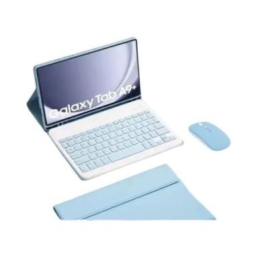 Imagem de Capa Com Teclado Destacável Para Samsung Galaxy Tab S9 FE 10.9 Polegad