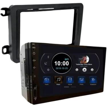 Imagem de Central Multimídia Ultron 7 Mp5 Bluetooth  Moldura Gol G7
