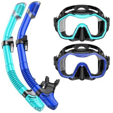 Imagem de Equipo de Snorkel Kwambiri con Visión Panorámica 180 para Adultos y Ni