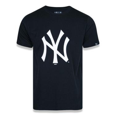 Imagem de CAMISETA MLB NEW YORK YANKEES LOGO MESCLA CINZA NEW ERA-Masculino
