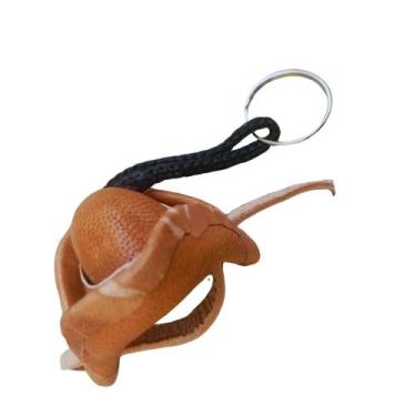 Imagem de Chaveiros Chapéu de Couro Artesanais Exclusivos  Dê um Toque Especial 