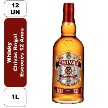 Imagem de Whisky Escocês 12 Anos 1L 12 Unidades Chivas Regal