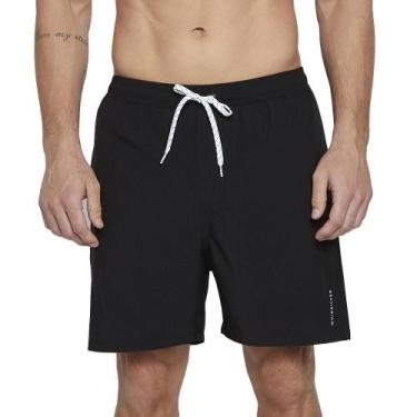 Imagem de Bermuda Quiksilver Flat Everyday 19" SM25 Masculina Preto, GG, Preto