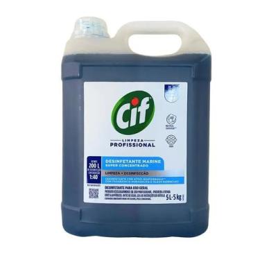 Imagem de Desinfetante cif concentrado marine 5 l