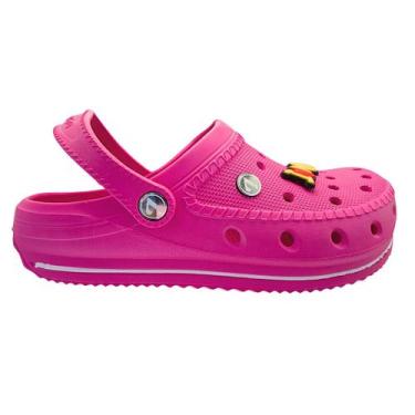 Imagem de Clog Feminina Yvate Listra Babuche Cor:RosaTamanho:38, Rosa, 38