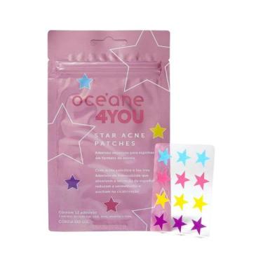 Imagem de Océane 4you Star Acne Patches - Adesivos Secativos para Espinhas com Á