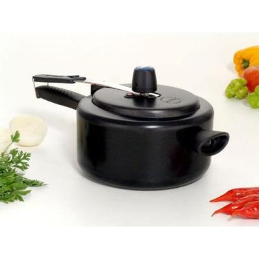 Imagem de Panela De Pressão Pressionella Baby 3 Lt Antiaderente Ramos, 3L, Preto