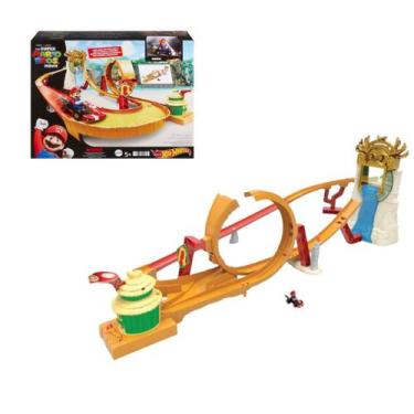 Imagem de Pista Hot Wheels -  Mario Bros Movie - Mario Kart Jugle Race - Mattel