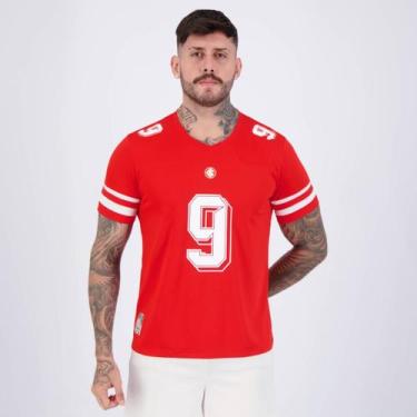 Imagem de Camisa Internacional Futebol Americano Vermelha - Betel, P